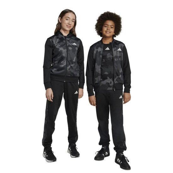 Adidas Παιδικές φόρμες σετ Essentials 3-Stripes Camo Tricot Tracksuit